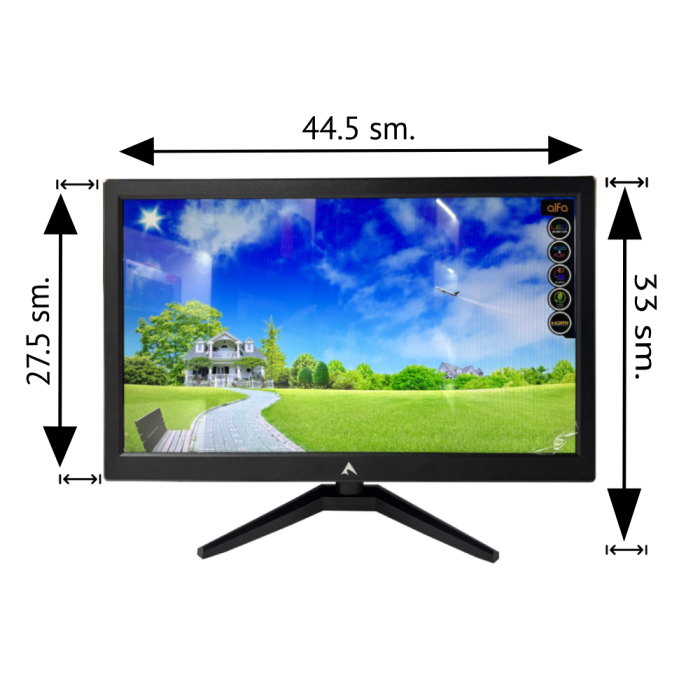 Monitor "Alfa" 18.5 INCH 60 Hz