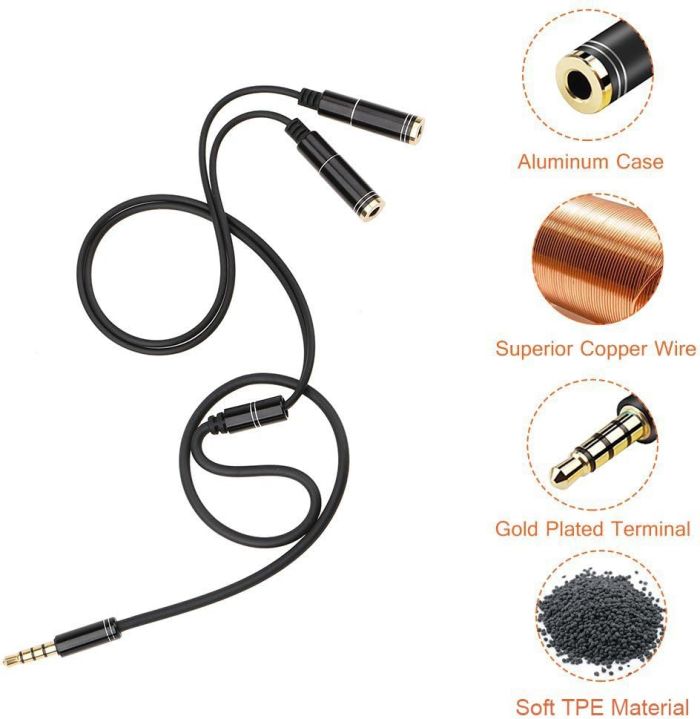 1 to 2 RCA Audio cable