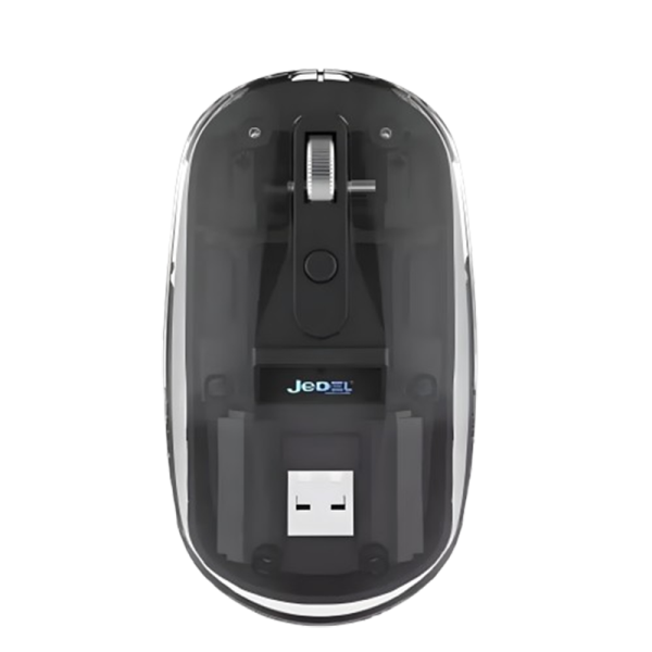 Kompüter siçanı " Jedel WD131P Black Wi-Fi & Bluetooth Rechargable "