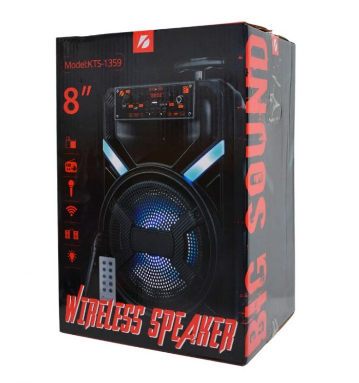 Dinamik-Karaoke bluetooth dinamik  KTS1359 (səs gücləndirici)