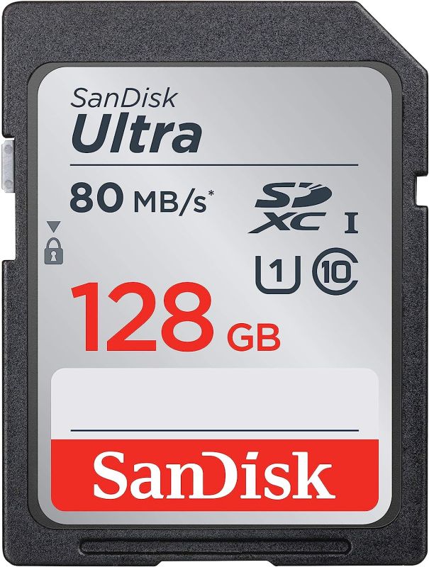 128 Gb Sandisk Class10 80 Mbps Micro SD-Card