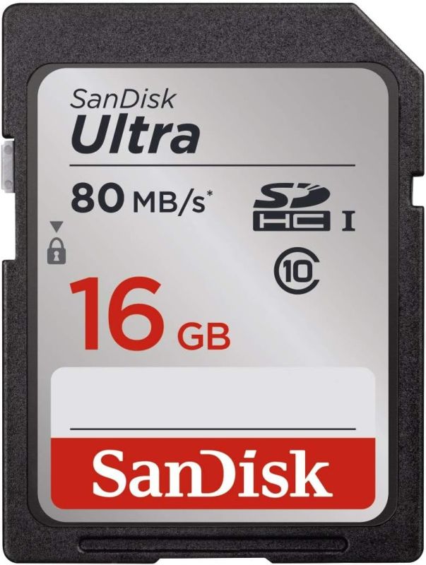 16 Gb Sandisk Class10 80 Mbps Micro SD-Card