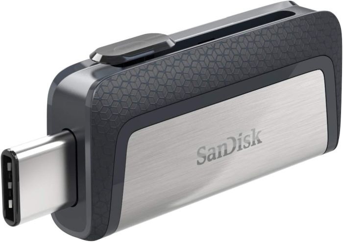 64 Gb Sandisk Dual Drive Go Flash Drive Type-C Usb 3.1 (150Mbps)