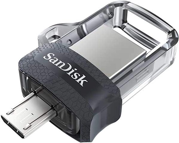 32 Gb Sandisk OTG Dual Drive M3.0 Flash Drive (150Mbps) 32 Gb Sandisk OTG Dual Drive M3.0 Flash Drive (150Mbps)