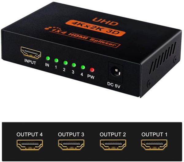 Hdmı splitter 1x4 Hdmı splitter 1x4