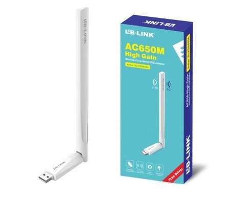   Wifi Adapter - “Lb-Link BL-WDN650A AC650Mbps” Dual band High Gain USB Wifi Adapter
