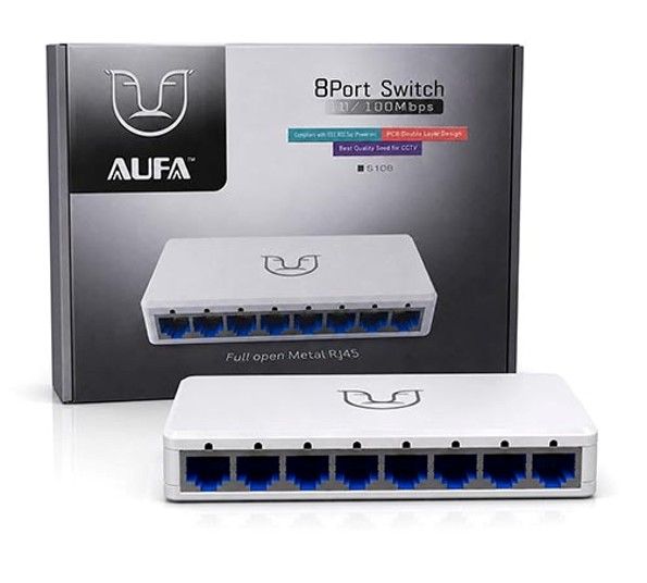 10 Port Alfa P108 Smart POE Switch