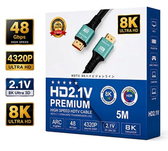 8K HDMI kabel 5 metr