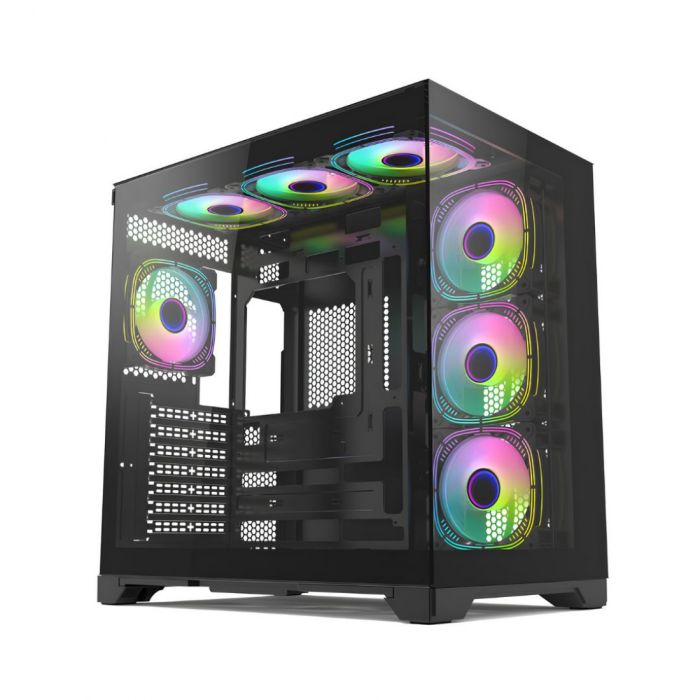 Gaming case Gamers Spectra Aquarium Case (Black)