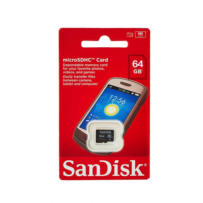 Micro SD kart və adapter "Sandisk", 64GB yaddaş kartı 