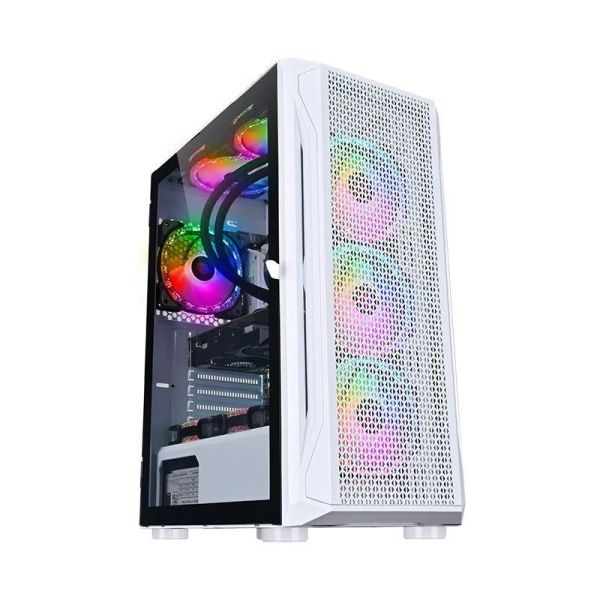 WjCoolman Widebody E-Atx Gaming Case (White)