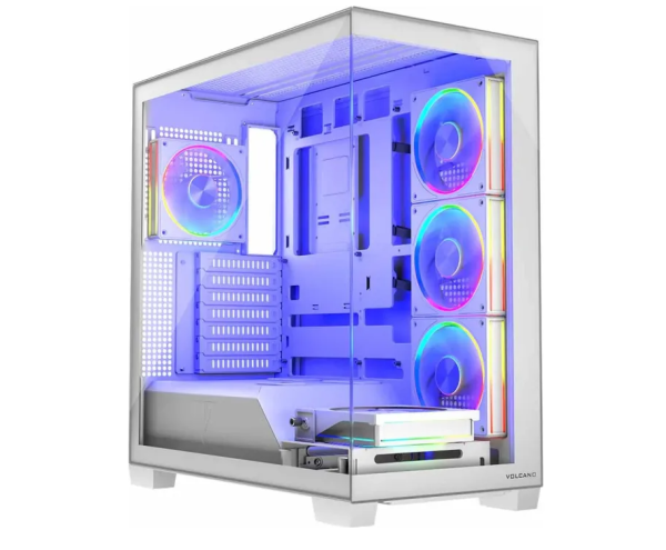 Gaming Case M14 E-Atx Aquarium Gaming Case (White)
