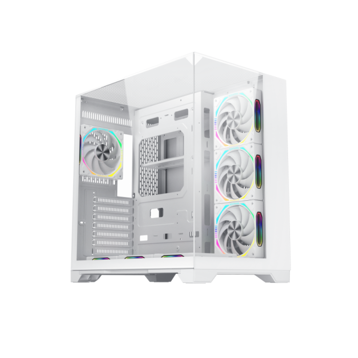 Aquarium Case Gamers Aqua Panoramic ATX (White)
