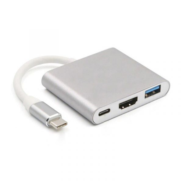 Konvertor "Type-C to USB 3.0" HDMİ splitter  Konvertor "Type-C to USB 3.0" HDMİ splitter