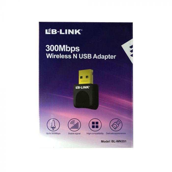   Wifi Adapter - “Lb-Link BL-WN351 300 Mbps” Wireless USB adapter