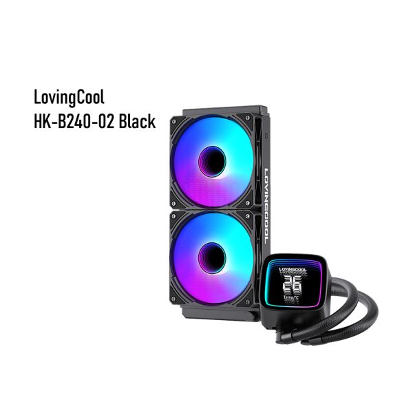 Cpu Fan LovingCool HK-B240-02 Black