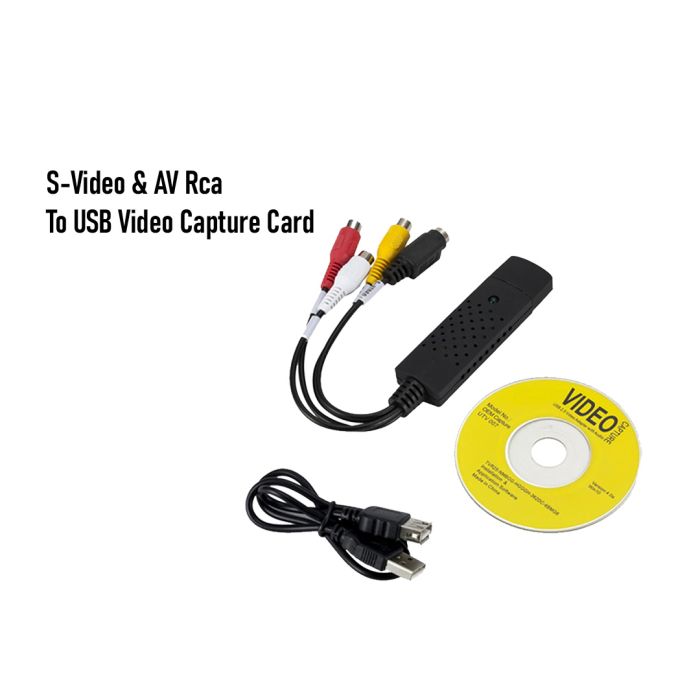S-Video / AV Rca To USB Video Capture Card