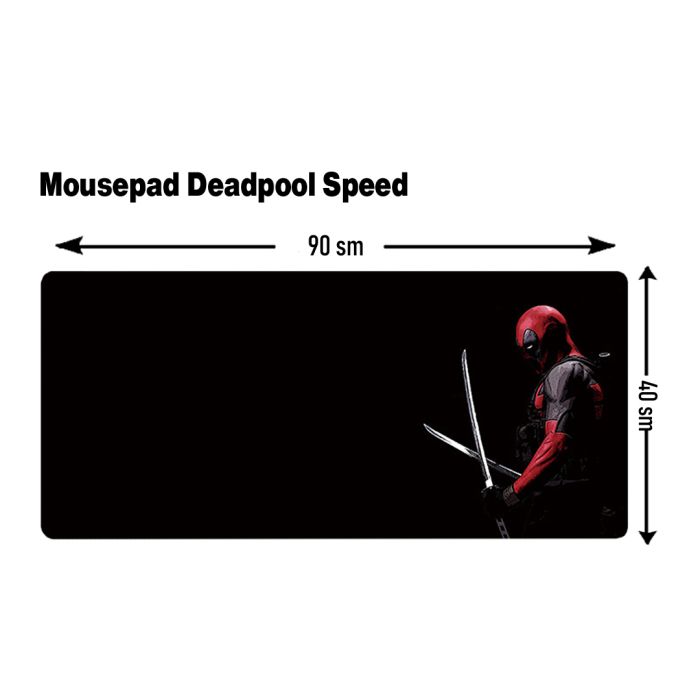 Mousepad Deadpool Speed 90x40sm