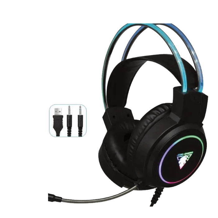 RGB Gaming qulaqlıq Jedel GH563 Aux