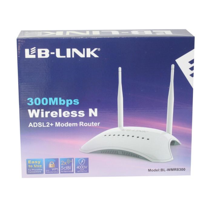 “Lb-Link BL-WMR8300 300 Mbps Adsl2+” modem router