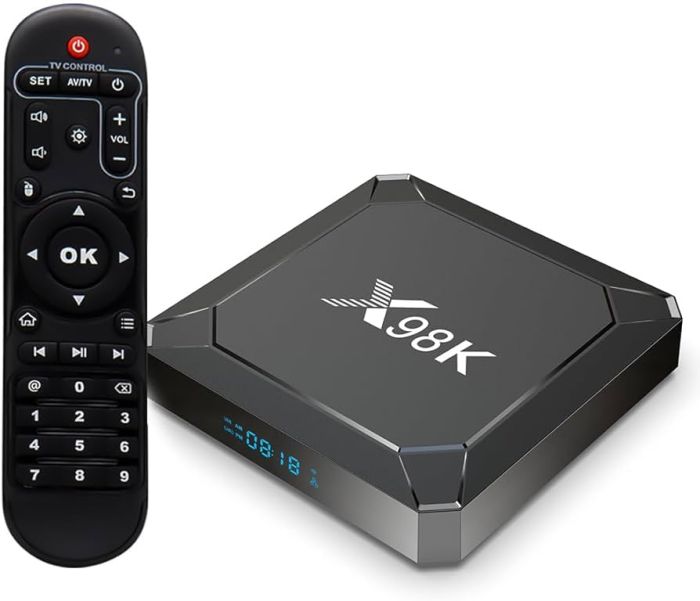 Tv Box X98K 4GB/32Gb Wireless Dual Android 13