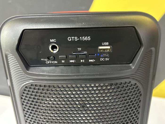 Bluetooth dinamik "GTS-1565 6.5 İnch Karaoke"