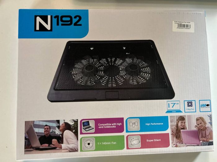 N192 Notebook Fan Holder (Double Fan)