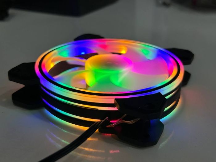 RGB Case Kuler "Loving Cool W-1200 Molex"