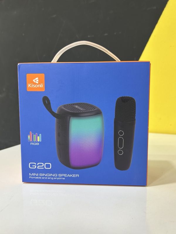 Bluetooth dinamik "Kisonli G20 Speaker + Karaoke"