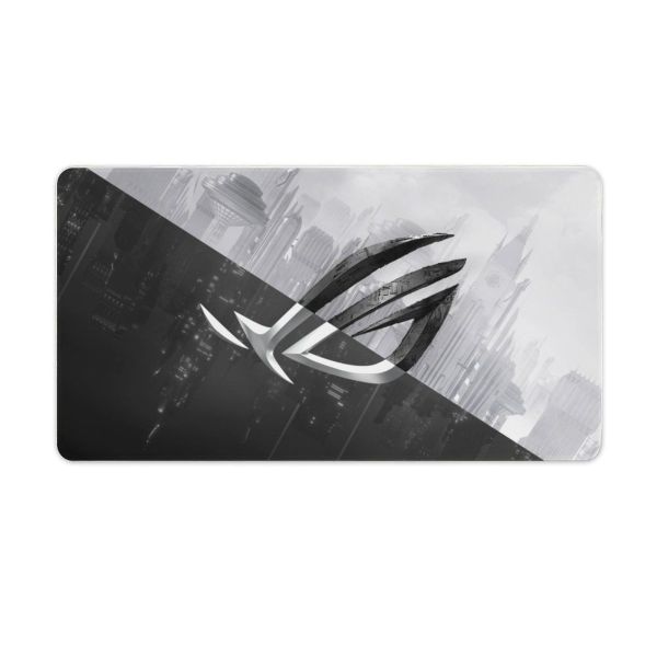 Mousepad Asus ROG Black-White Logo Speed 90x40sm