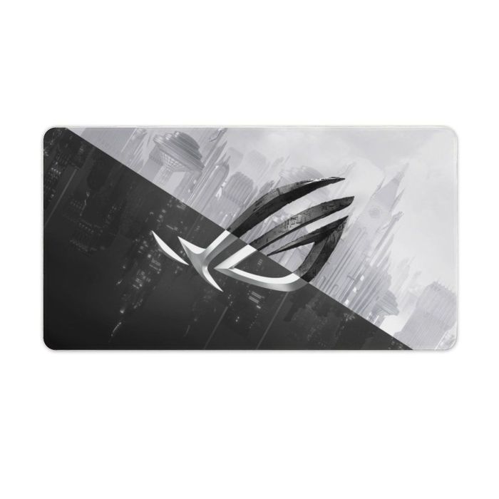 Mousepad Asus ROG Black-White Logo Speed 90x40sm