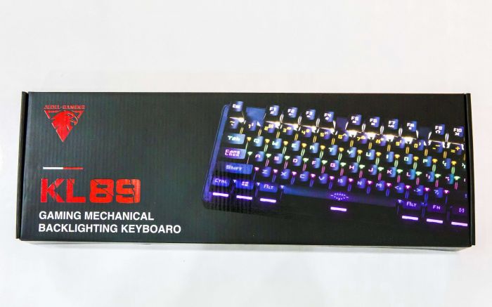 Klaviatura - İşıqlı mexaniki klaviatura “Jedel Kl89”