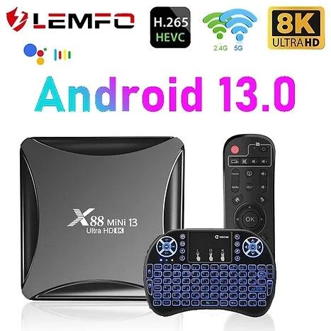 Tv Box X98K 4GB/32Gb Wireless Dual Android 13