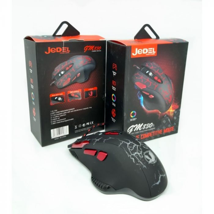 Mouse - “Jedel Gm830” Gaming Mouse Rgb (Macro Siçan)