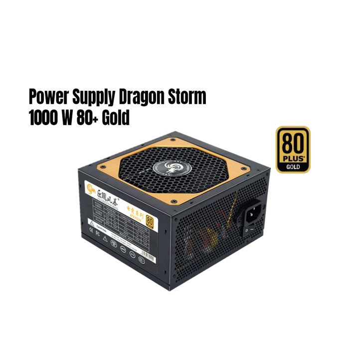 Qida bloku Dragon Storm 1000W 80+ Gold Power Supply