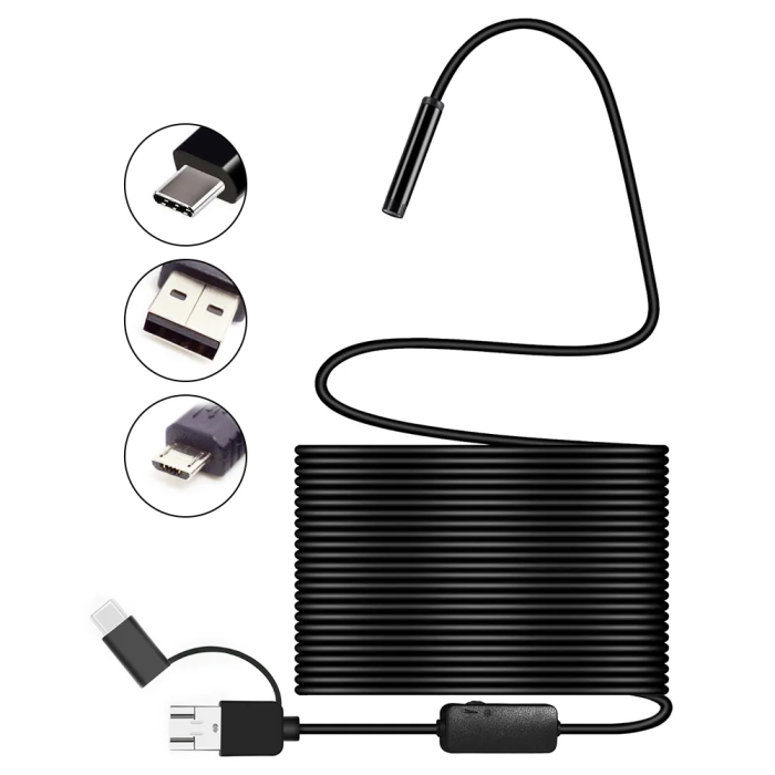Endoskop kamera "AN100 Sərt Kabel 5.5 mm" 5 metr