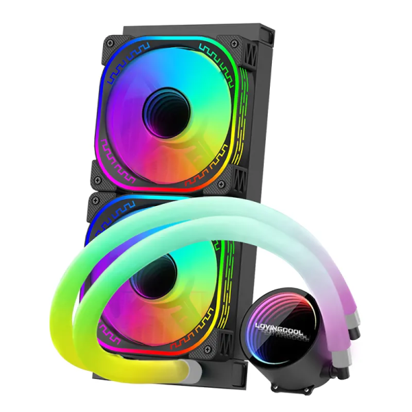 Argb Cpu Kuler " LovingCool LC-B240-V Full Argb (Black)" Argb Cpu Kuler " LovingCool LC-B240-V Full Argb (Black)"