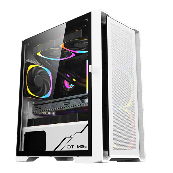 Gaming Case "WjCoolman DT M2 M-Atx (White)"
