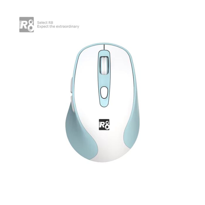 Kompüter siçanı R8 1739 White Wireless
