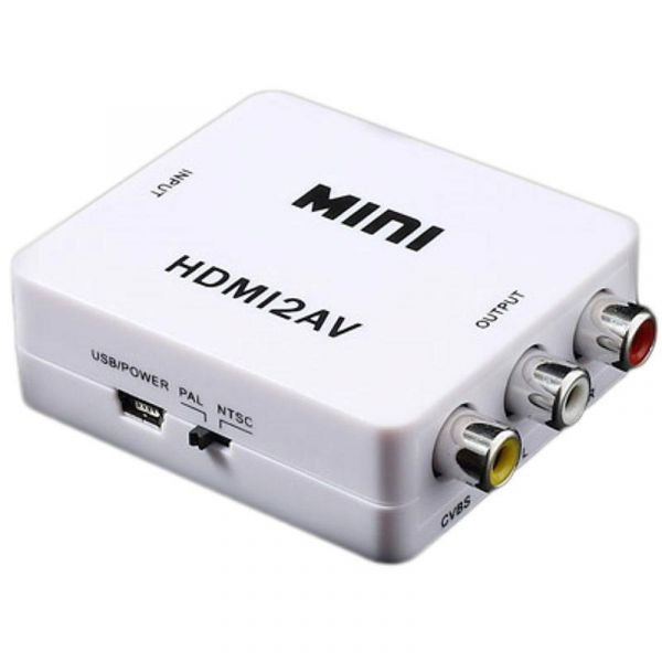 Hdmi to Av Convertor  (konvertor) Hdmi to Av Convertor  (konvertor)