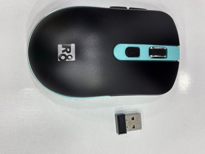 R8 1736 Wireless Mouse Black-Blue