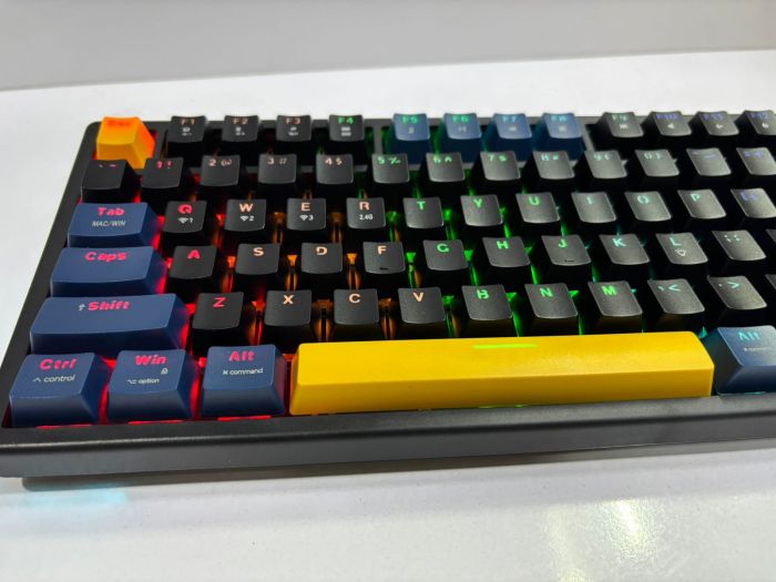 Mexaniki klaviatura JEDEL WKL-102 Black Wi-Fi/Bluetooth/USB