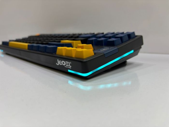 Mexaniki klaviatura JEDEL WKL-102 Black Wi-Fi/Bluetooth/USB