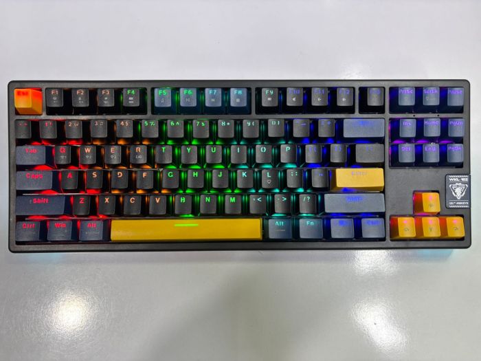 Mexaniki klaviatura JEDEL WKL-102 Black Wi-Fi/Bluetooth/USB