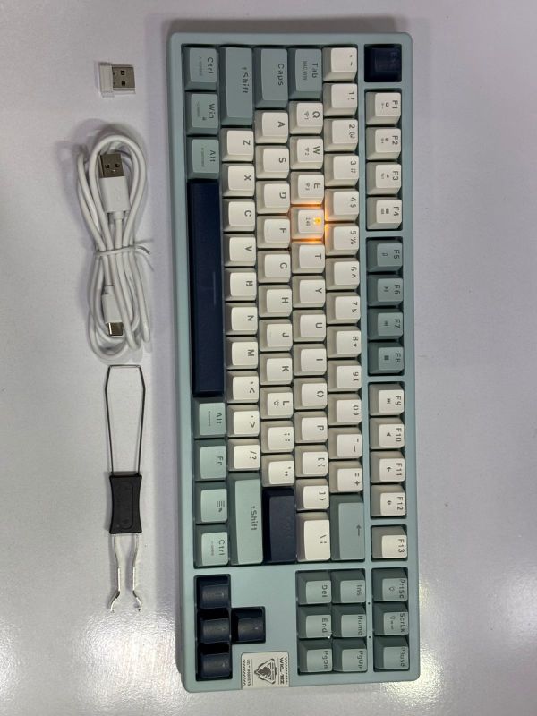 Mexaniki klaviatura JEDEL WKL-102 Blue Wi-Fi/Bluetooth/USB