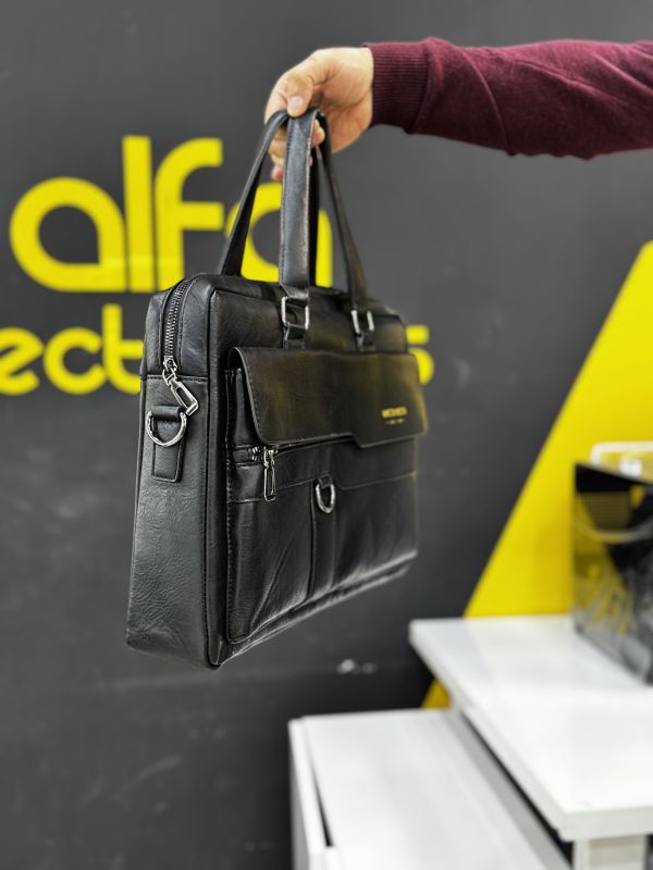 Noutbuk çantası "8619 Shoulderbag 15.6 (Black)"