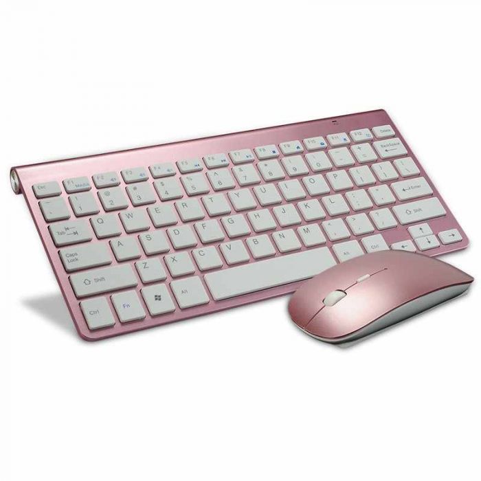 Naqilsiz slim klaviatura və siçan (Wifi Keyboard, Mouse)
