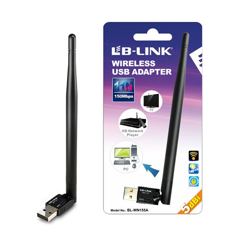  Wifi Adapter - “Lb-Link BL-WN155A 150Mbps Wireless N USB” adapter