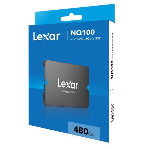 SSD Lexar 480GB NQ100, 2.5 SATA 6Gb/s