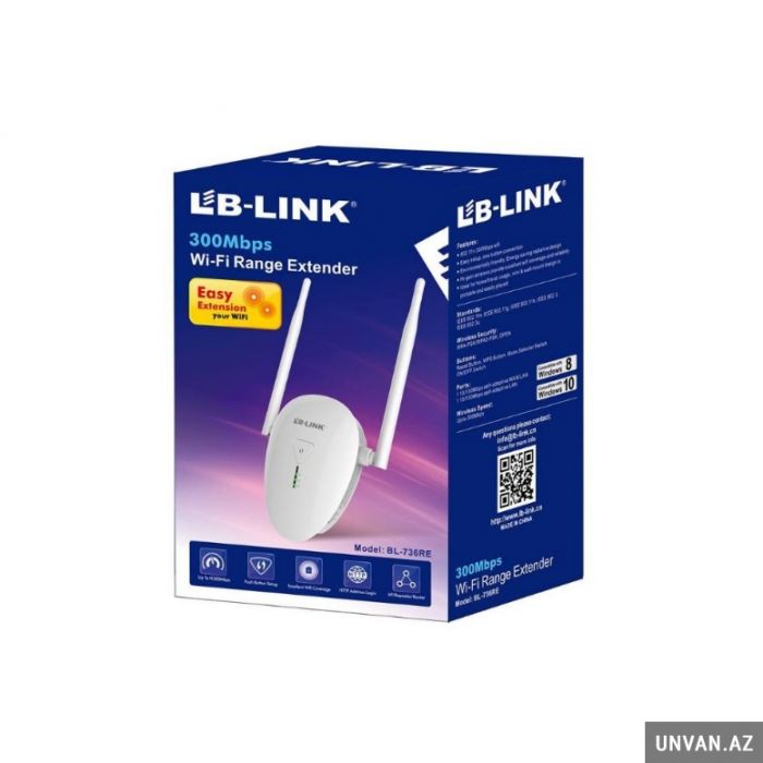 Lblink Bl-736RE Repeater Wifi Range Extender